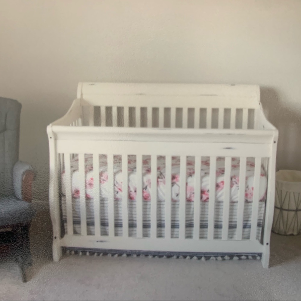 Pottery Barn Crib Skirt